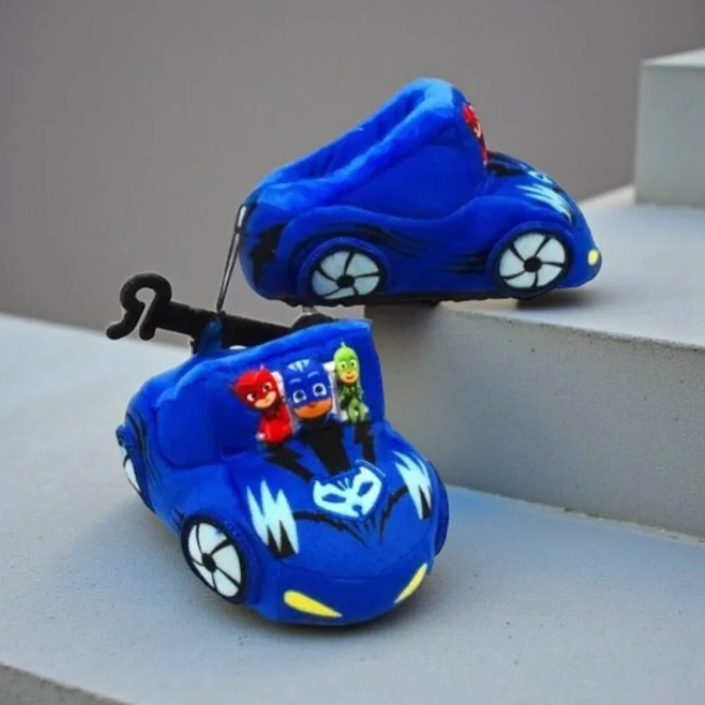 NWT PJ Masks Childs Superhero Slippers